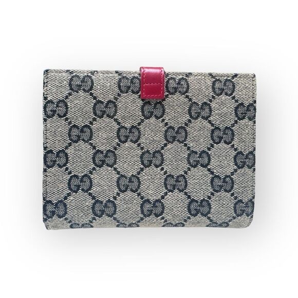 Gucci GG Supreme Monogram Bifold Jackie Wallet - Picture 2 of 10